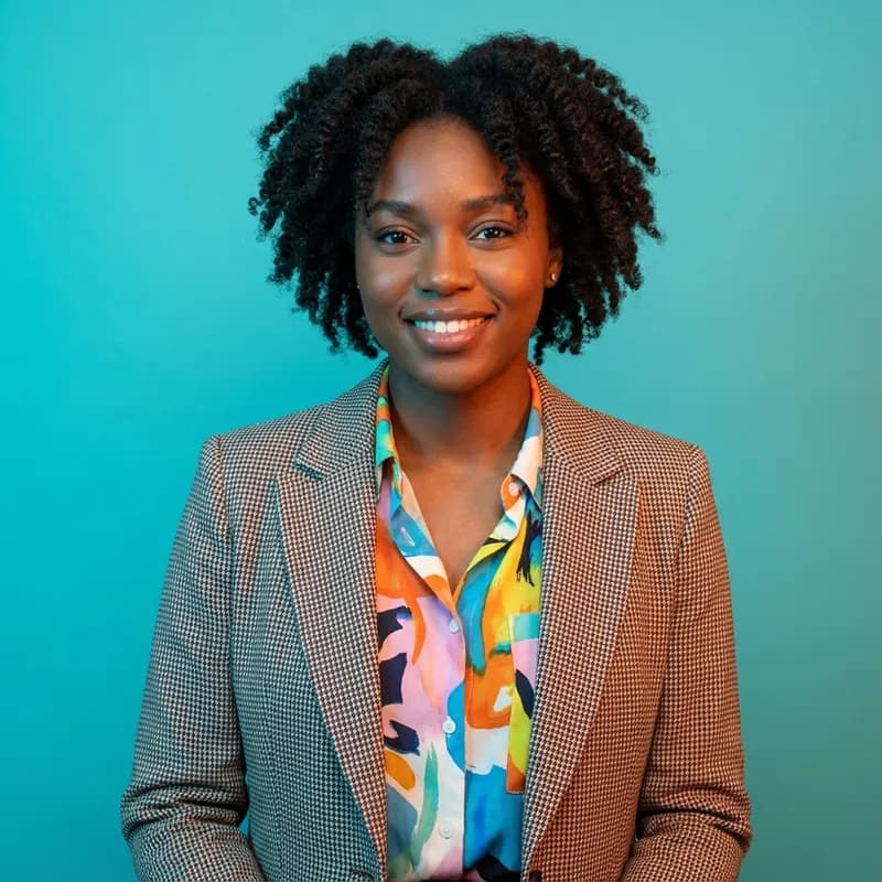 Polished creative professional