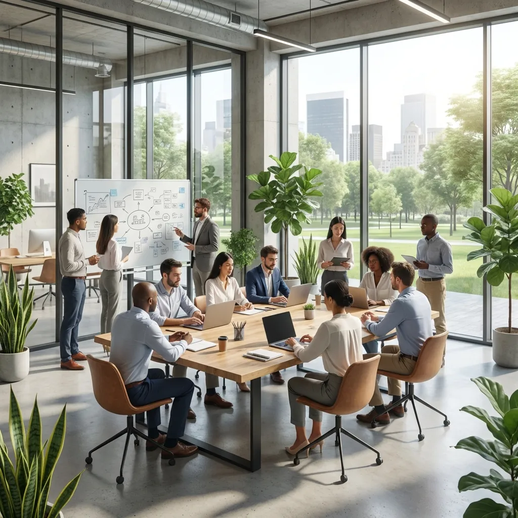 PicPolisher team in an office environment