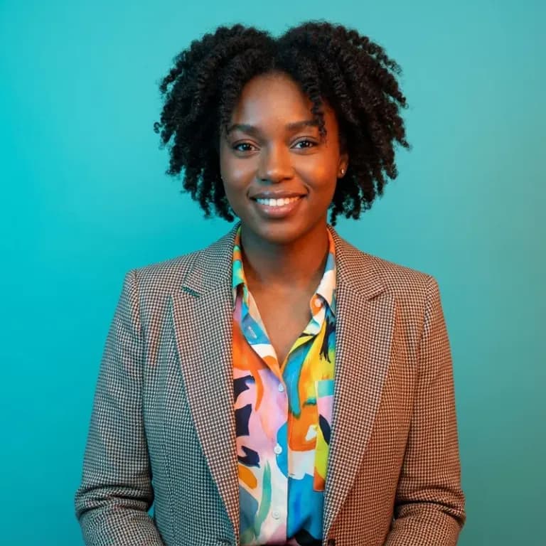 Polished creative professional