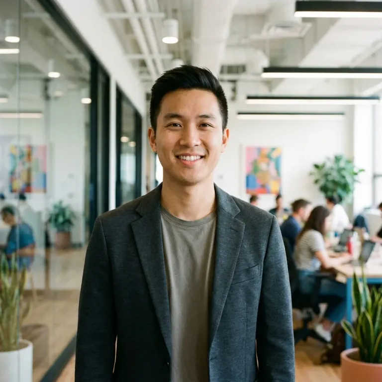 Tech Startup Corporate Headshot Style