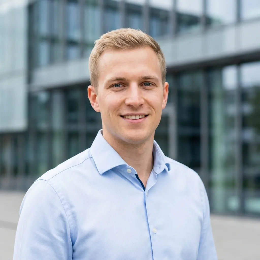 Finance Expert professional AI-generated headshot