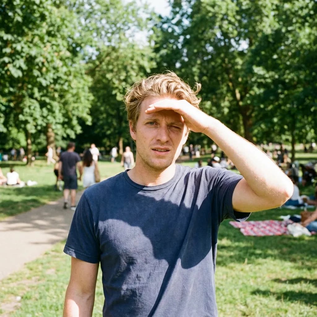 Finance Expert casual portrait before AI optimization